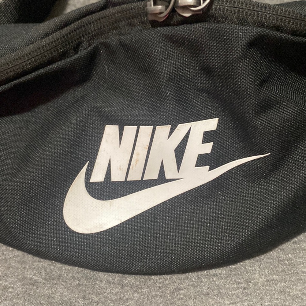 Nike Black and White Backpack Stylish Athletic Design